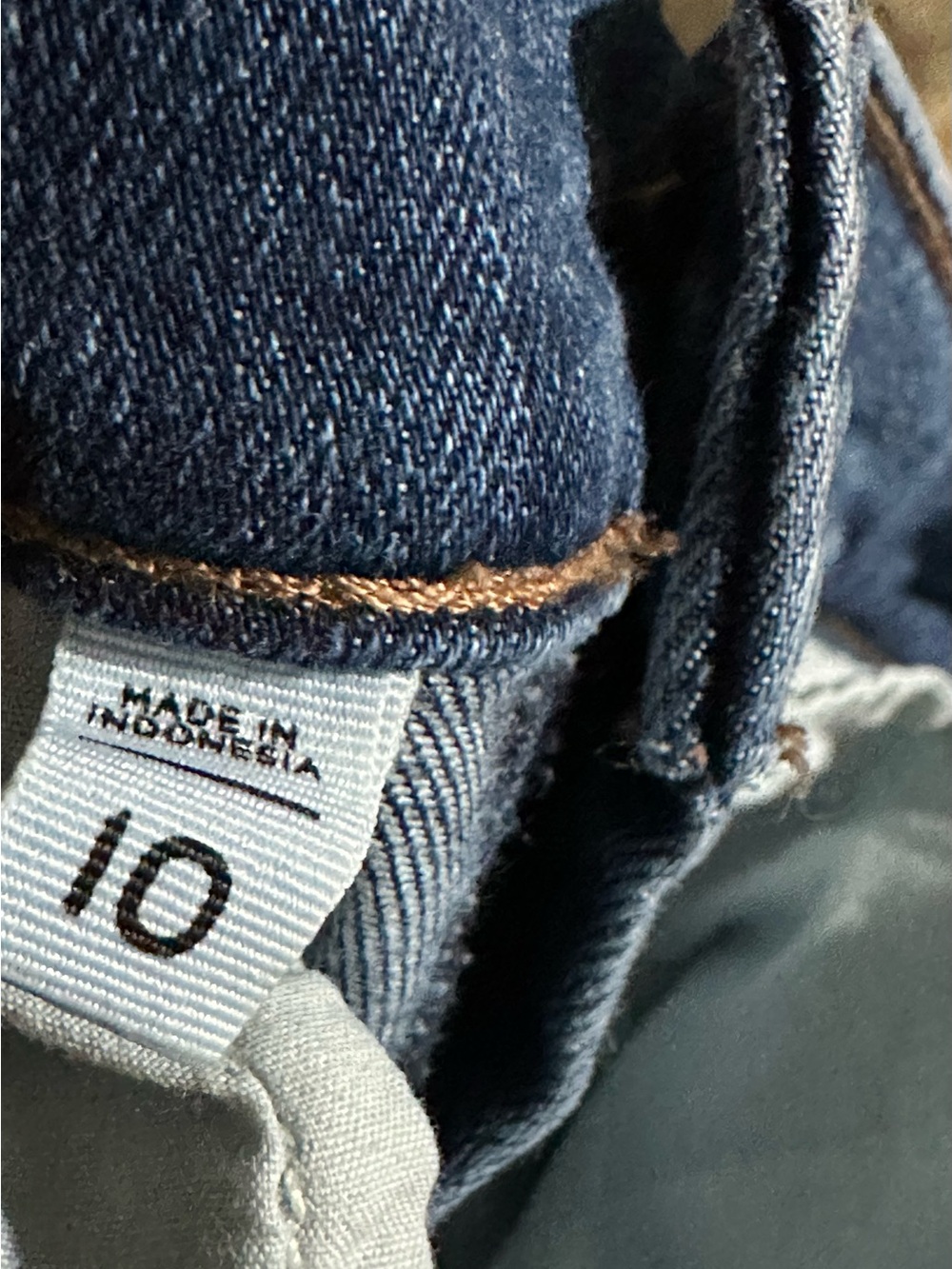 LOFT Outlet Deep Indigo Denim Bermuda Shorts - Picture 8 of 8